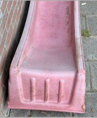 Glijbaan Rood  Kunststof