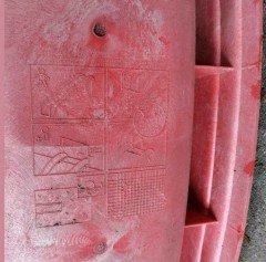 Glijbaan Rood  Kunststof