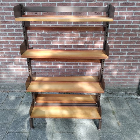 Stellingkast Schoenen Winkel Decoratie Boeken Retro wandkast