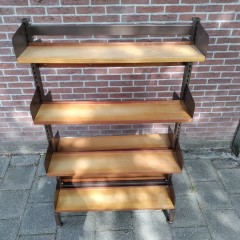 Stellingkast Schoenen Winkel Decoratie Boeken Retro wandkast