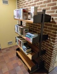Stellingkast Schoenen Winkel Decoratie Boeken Retro wandkast
