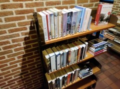 Stellingkast Schoenen Winkel Decoratie Boeken Retro wandkast