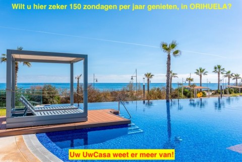 Uw eigen Appartement in ORIHUELA COSTA aan zee met parking en