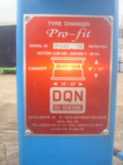 Banden Demontage Apparaat Du Quesne 110 en Balanceermachine John Bean