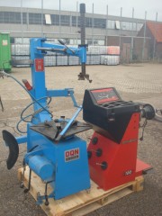 Banden Demontage Apparaat Du Quesne 110 en Balanceermachine John Bean