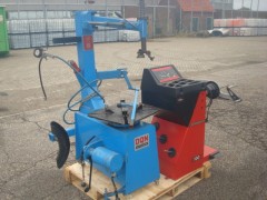 Banden Demontage Apparaat Du Quesne 110 en Balanceermachine John Bean