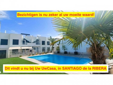 Uw eigen Appartement in SANTIAGO de la RIBERA bij zee met veel extras