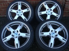 18 Inch AEZ velgen en banden steek 5x112