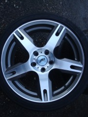 18 Inch AEZ velgen en banden steek 5x112