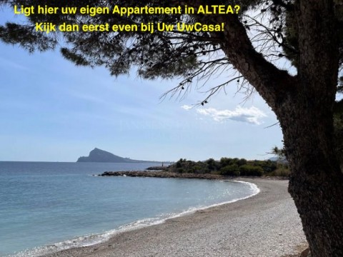Uw Appartement in ALTEA bij zee en aan boulevard en