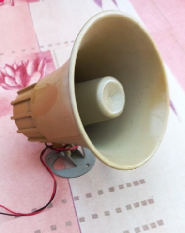 Vintage sirene  6 - 12 volt