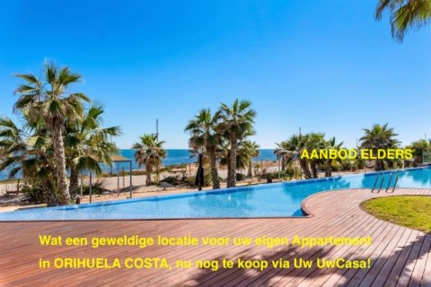 Uw eigen Appartement in ORIHUELA COSTA in Panoramapark met garageplek 
