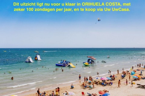 Uw eigen goed verhuurbare Appartement aan zee in ORIHUELA COSTA