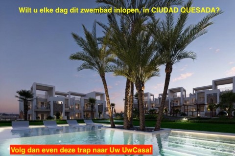 Uw eigen nieuwe en goed verhuurbare Penthouse in CIUDAD QUESADA met pa