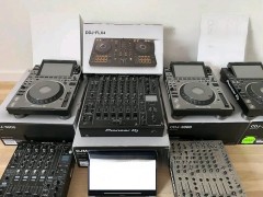 AlphaTheta CDJ-3000X en AlphaTheta Euphonia en Pioneer DJM-A9 Mixer