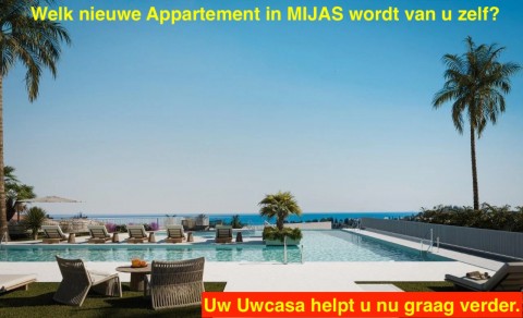 Uw eigen nieuwe Appartement aaan zee in MIJAS met parking en