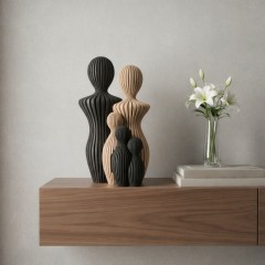 Familie Sculptuur - Warmte en Verbinding