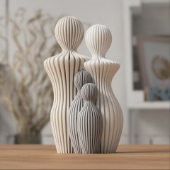 Familie Sculptuur - Warmte en Verbinding