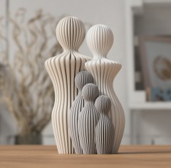 Familie Sculptuur - Warmte en Verbinding