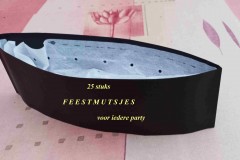 25 stuks Feestmutsjes