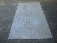 Aluminium Traanplaat Aanhanger Aanhangerbodem 1 stuk