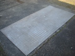 Aluminium Traanplaat Aanhanger Aanhangerbodem 1 stuk