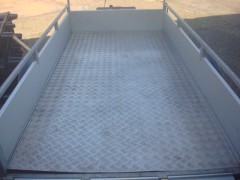 Aluminium Traanplaat Aanhanger Aanhangerbodem 1 stuk