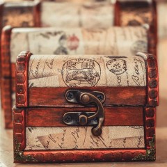 8 Pcs Antique Brass Scrapbook Corner Protector Guard Hardware