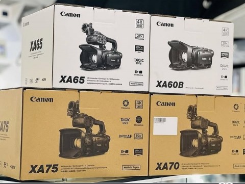 Canon XA75  Sony FDR-AX43  Panasonic HC-X1200  DJI Osmo Pocket 3  Inst