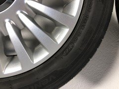 Zomerbanden op alu velgen voor Fiat 500