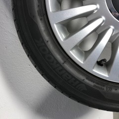 Zomerbanden op alu velgen voor Fiat 500