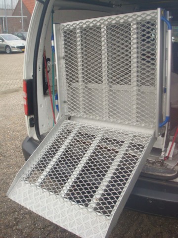 Aluminium Oprijplaat Scootmobiel Rolstoel Rampe