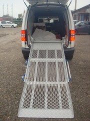 Aluminium Oprijplaat Scootmobiel Rolstoel Rampe