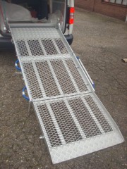Aluminium Oprijplaat Scootmobiel Rolstoel Rampe