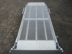 Aluminium Oprijplaat Scootmobiel Rolstoel Rampe