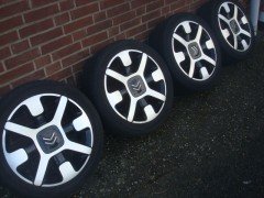 17 inch Originele Bicolor Citro&euml;n C3 C4 Cactus Velgen 4x108