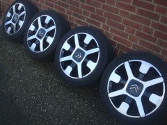 17 inch Originele Bicolor Citro&euml;n C3 C4 Cactus Velgen 4x108