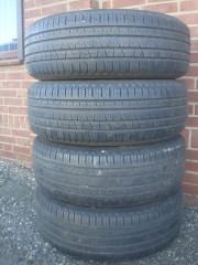 17 Inch Originele VW Woodstock Velgen en Banden 5x112