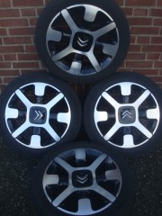 17 inch Originele Bicolor Citro&euml;n C3 C4 Cactus Velgen 4x108