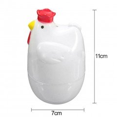 Eierkoker voor gebruik in de magnetron  Snel een warm gekookt eitje 