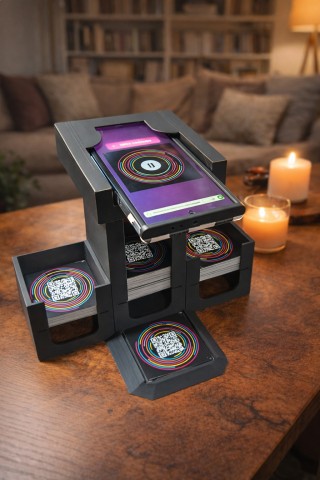 Hitster Tower uitbreiding mogelijk kaarthouders