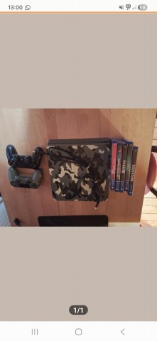 Playstation 4 army edition met spellen