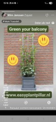 KLIMHULP draadrekken voor klimmende en steunvragende planten