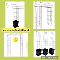 Draadrekken Plantensteunen klimplantsteunen plantenrekken tuinrek