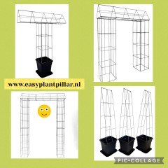 Draadrekken Plantensteunen klimplantsteunen plantenrekken tuinrek