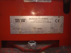 Banden De Montage Apparaat MF Aquila AS 900 380V Rood