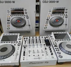 Pioneer CDJ-3000 Player -Pioneer DJM-A9 - DJM-V10 -AlphaTheta Euphonia