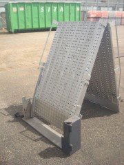 Oprijplaat rampe opvouwbaar aluminium