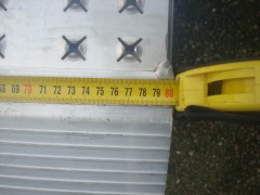 Oprijplaat Rij plaat rampe invalide lift Altec Roelstoel