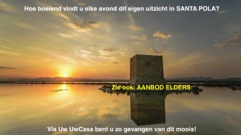 Uw eigen nieuwe Appartement aan zee in SANTA POLA met